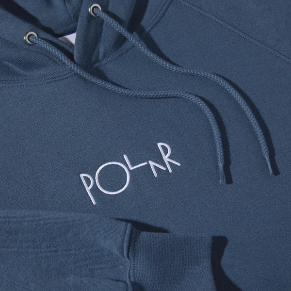 POLAR Default Hoodie Grey Blue