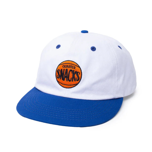 QUARTERSNACKS 70's Logo Cap White/Royal