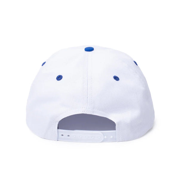 QUARTERSNACKS 70's Logo Cap White/Royal