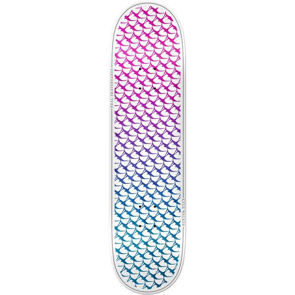 REAL Gördeszka Lap KYLE FLOCKED DECK WHITE; 8.38"