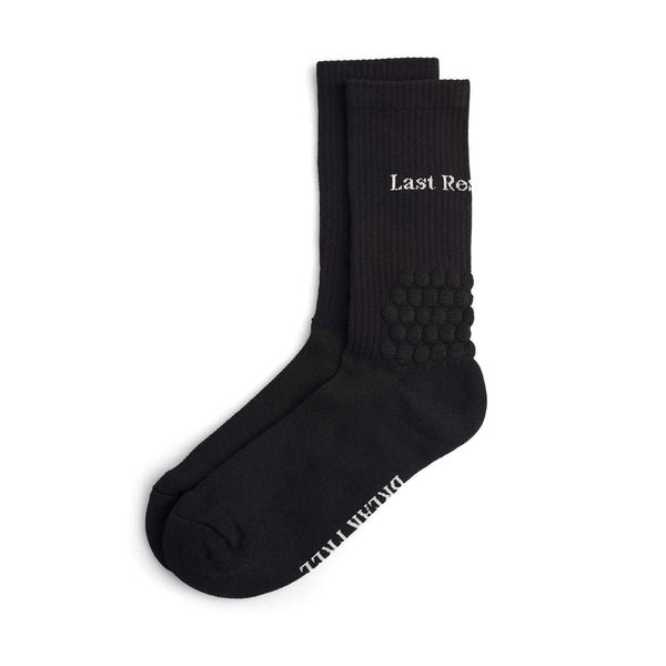 LASTRESORT Right Angle Bubble Socks Black