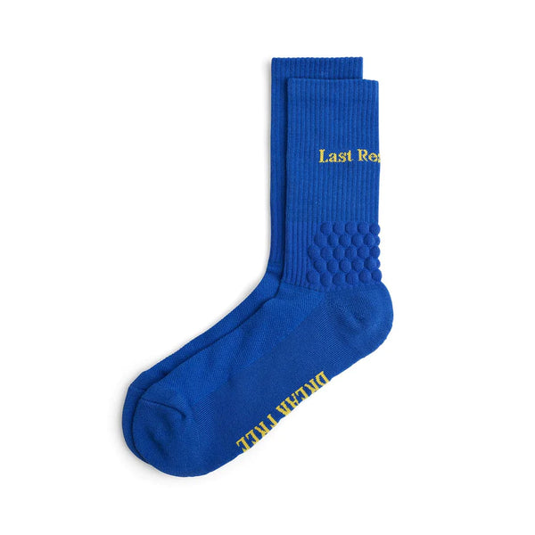 LASTRESORT Right Angle Bubble Socks Blue