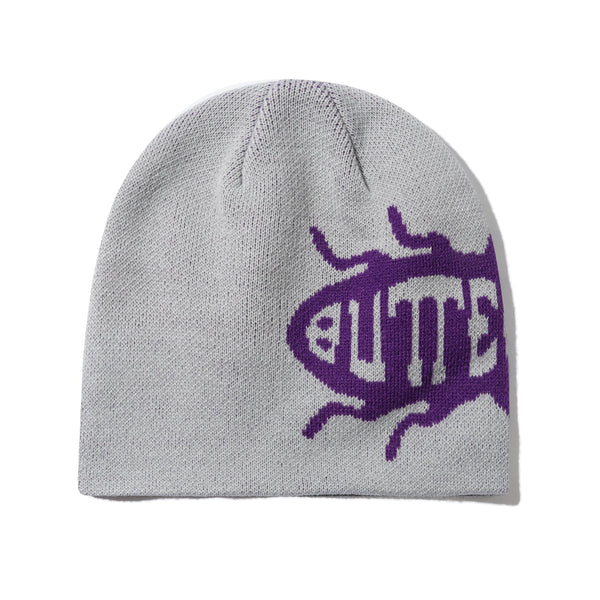 BUTTER GOODS Roach Skully Beanie Grey; OS