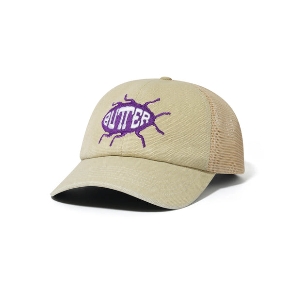 BUTTER GOODS Roach Trucker Cap Beige; OS