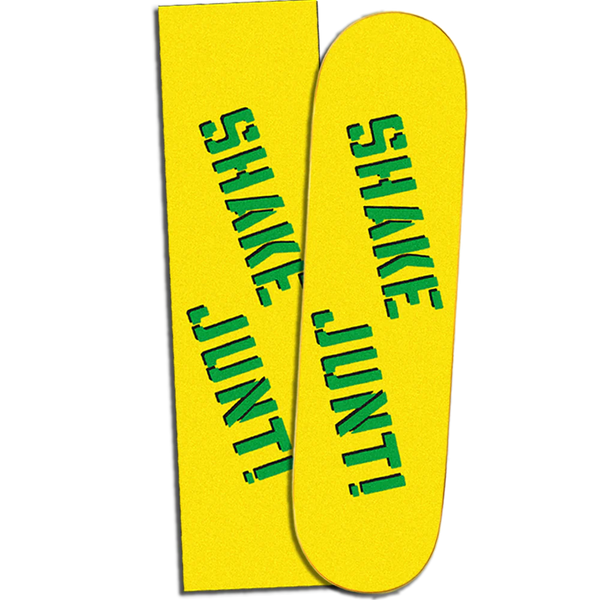 SHAKE JUNT Sprayed Griptape Yellow/Green