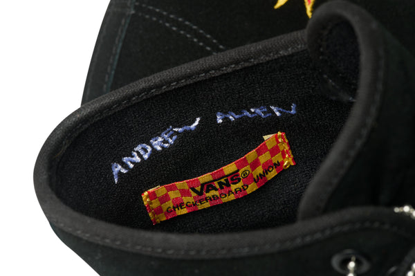 VANS SKATE AUTHENTIC HI VCU ANDREW ALLEN BLACKOUT