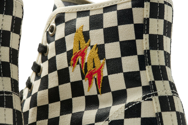 VANS SKATE AUTHENTIC HI VCU ANDREW ALLEN CHECKERBOARD