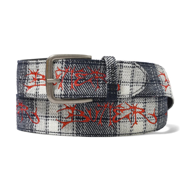 BUTTER GOODS Scrawling Belt Plaid