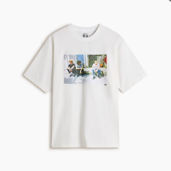 VANS SKATE Atiba Haze Curb Crew Tee White