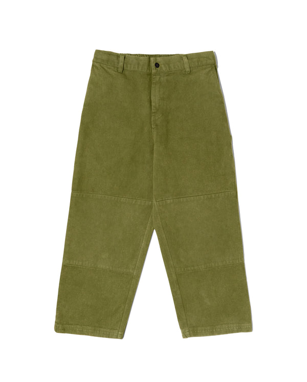 POETIC COLLECTIVE Sculptor Pants Green Acid Wash Denim