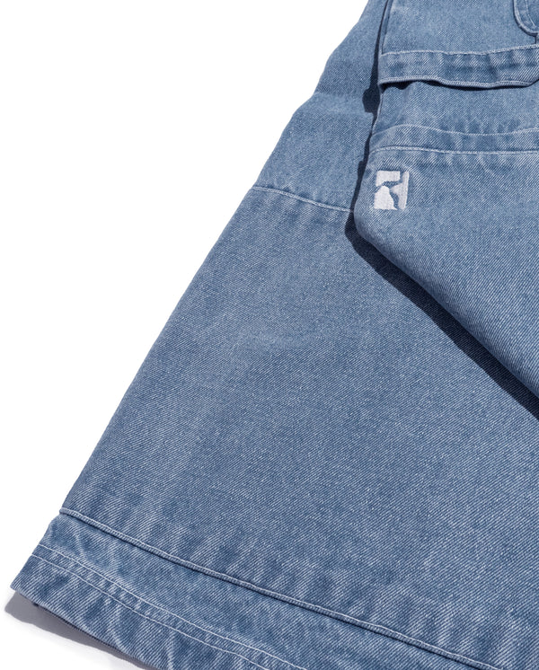 POETIC COLLECTIVE Sculptor Shorts Light Denim