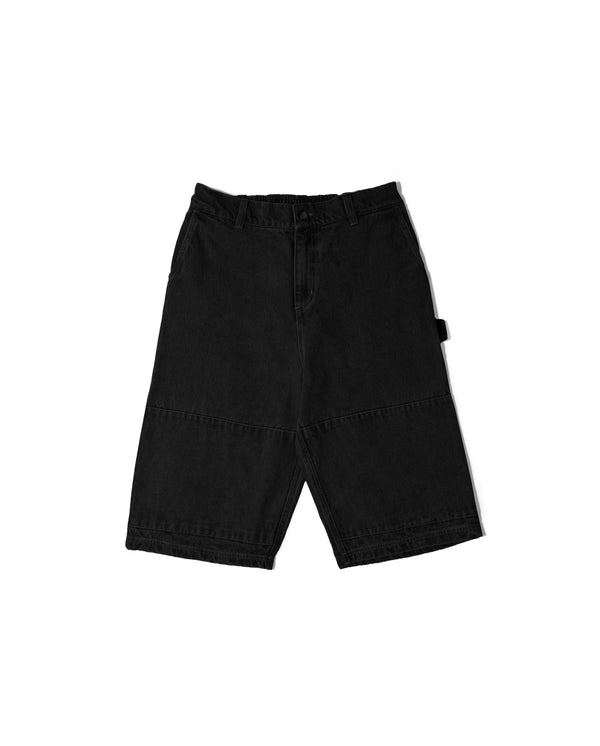 POETIC COLLECTIVE Sculptor Shorts Black Denim