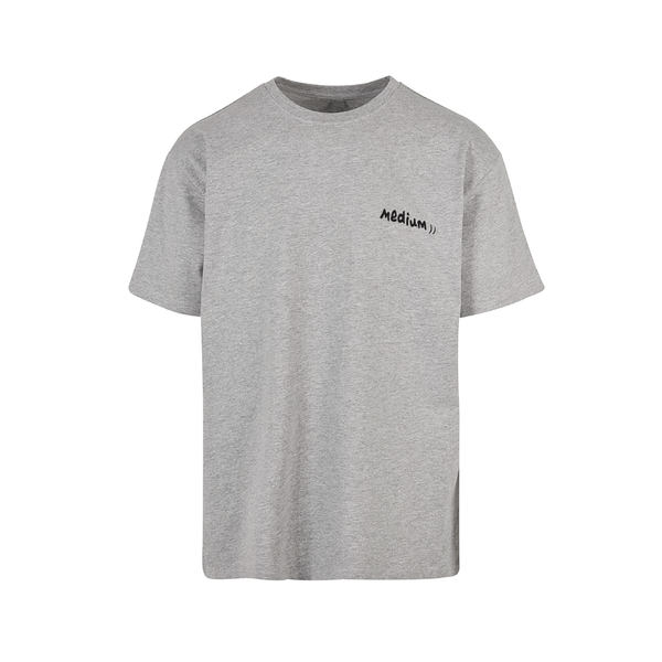 MEDIUM Rider Kid Tee Heather Grey