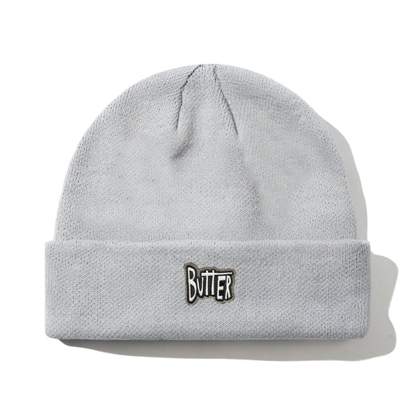BUTTER GOODS Sketch Patch Beanie Grey
