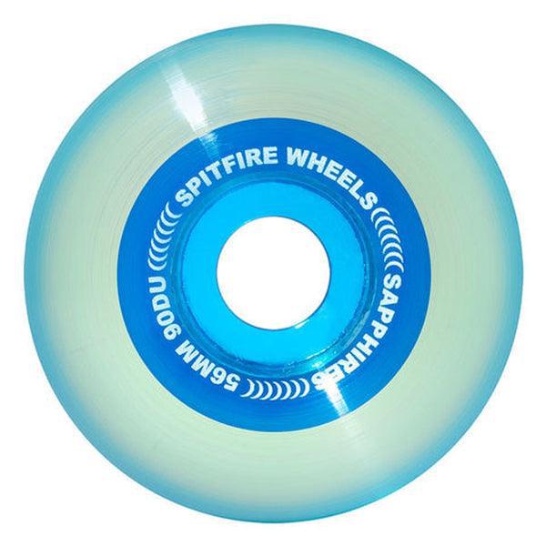 Spitfire Gördeszka Kerék Sapphires Clear Blue 90D; 56 MM