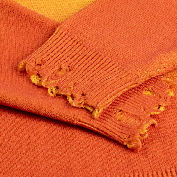 DIME Cat Knit Crewneck Sunset