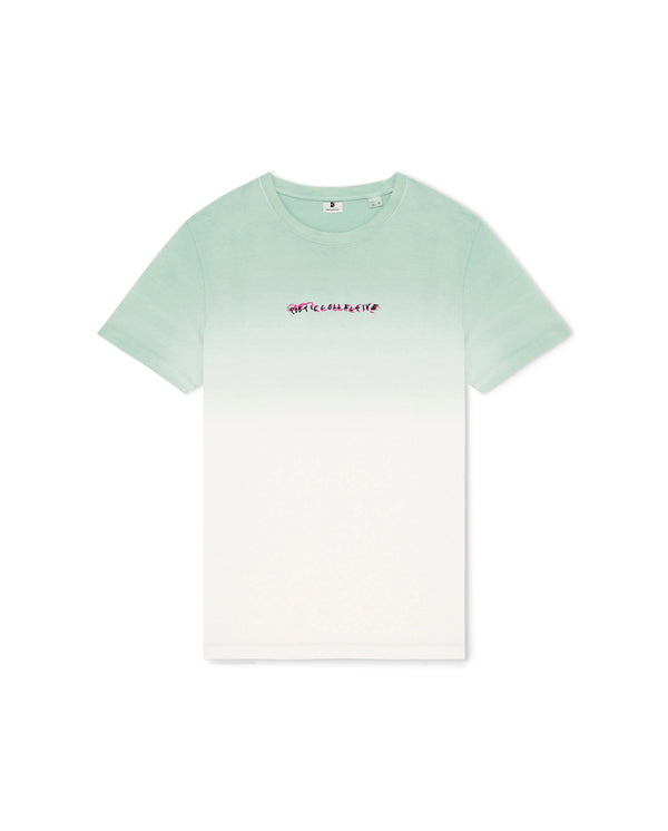 POETIC COLLECTIVE Tie-Dye T-Shirt Green/White