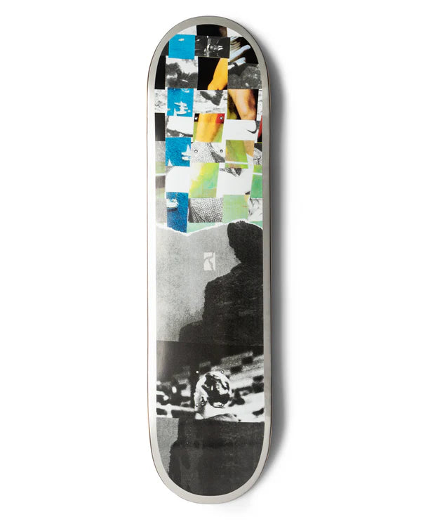 POETIC COLLECTIVE Gördeszka Lap Torn Collage 2 (High Concave) Deck; 8.25"