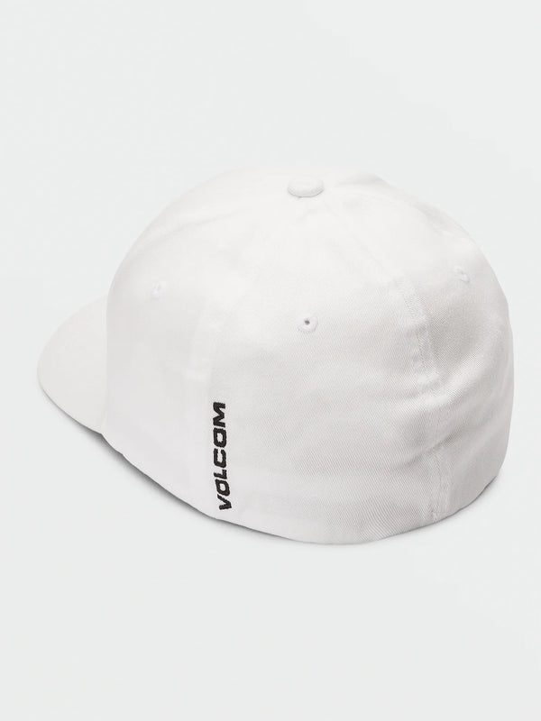 VOLCOM FULL STONE FLEXFIT HAT WHITE