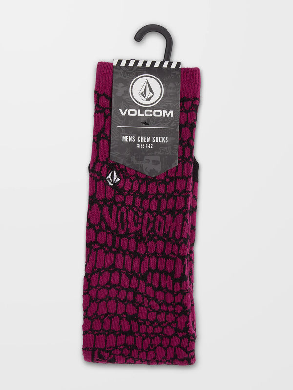 VOLCOM TODD BRATRUD SOCK PLUM