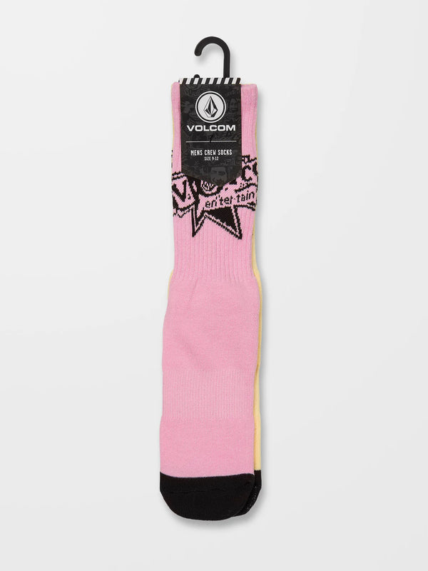 VOLCOM V ENT SOCK PR REEF PINK