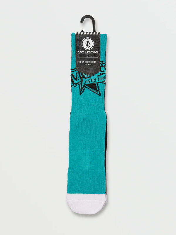 VOLCOM V ENT SOCK PR TEMPLE TEAL