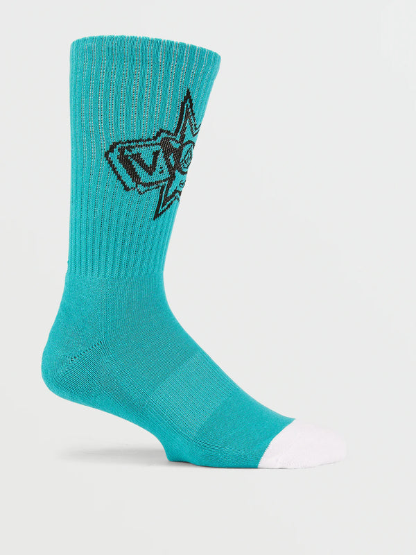 VOLCOM V ENT SOCK PR TEMPLE TEAL