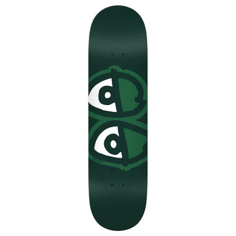 Krooked Eyes Green Easy Riders Deck; 8.25"