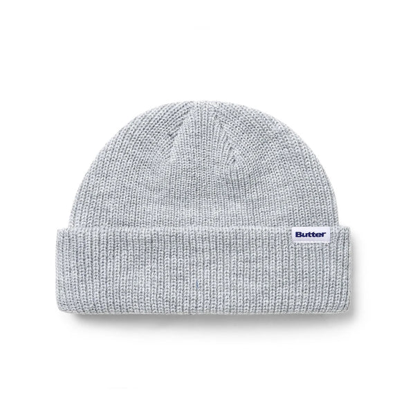 BUTTER GOODS Wharfie Beanie Ash; OS