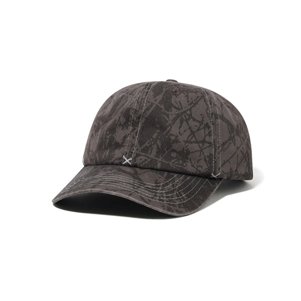 BUTTER GOODS Woods Camo 6 Panel Cap Black