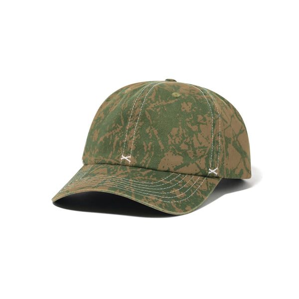 BUTTER GOODS Woods Camo 6 Panel Cap Sage