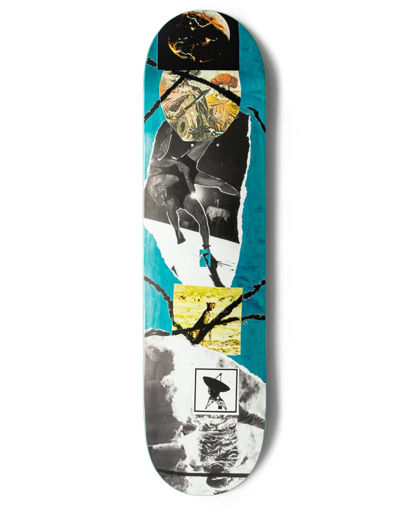 POETIC COLLECTIVE Gördeszka Lap Wrestle (High Concave) Deck; 8.25"