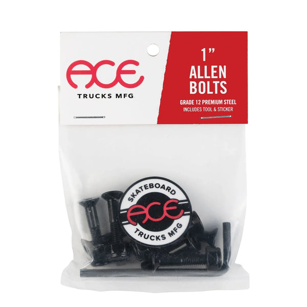 ACE TRUCKS Allen Bolts Black; 1"