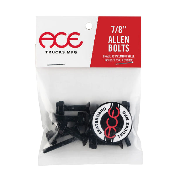 ACE TRUCKS Allen Bolts Black; 7/8"