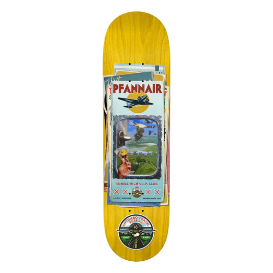 ANTI HERO Gördeszka Lap PFANNER TRAVEL BUREAU MULTI; 8.25"