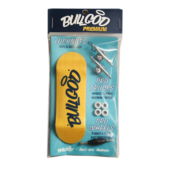 BULLGOD OG Logo Premium Red Wood Fingerboard; 32 mm