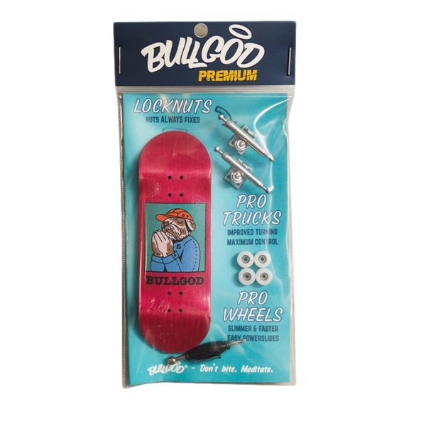 BULLGOD Gratitude Pink Premium Fingerboard; 34 mm