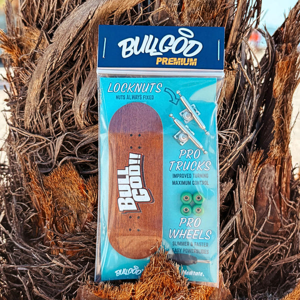 BULLGOD Bootleg Logo Walnut Premium Fingerboard; 32 mm