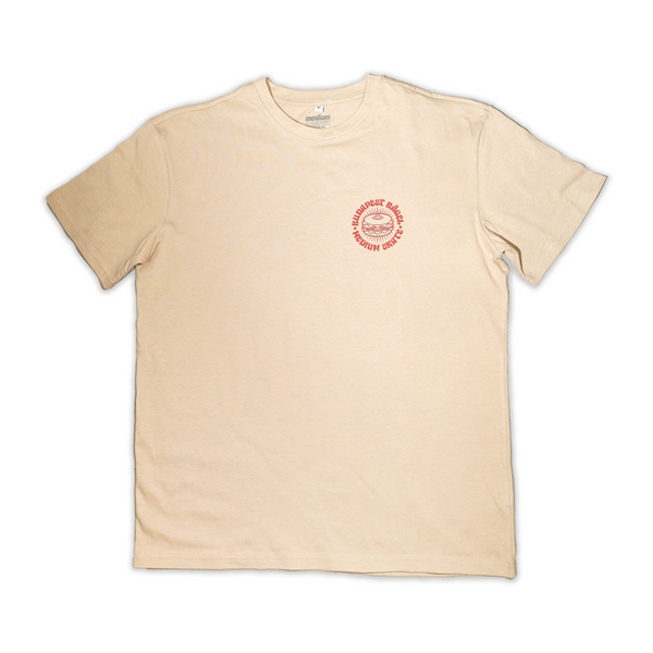 MEDIUM X BUDAPEST BAGEL COLLAB TEE WET SAND