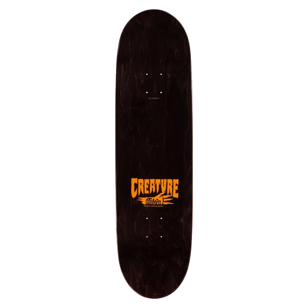 Creature Logo Outline Stumps Deck; 8.8"