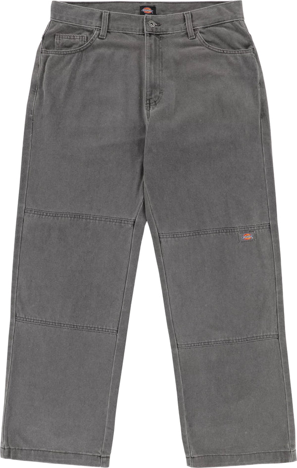 DICKIES Double Knee Denim Pant Grey Wash Tinted