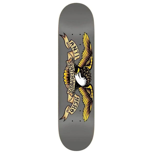 ANTI HERO Gördeszka Lap CLASSIC EAGLE DECK GRAY; 8.25"