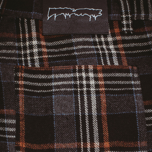 Fucking Awesome Plaid Double Knee Pant Black/Red