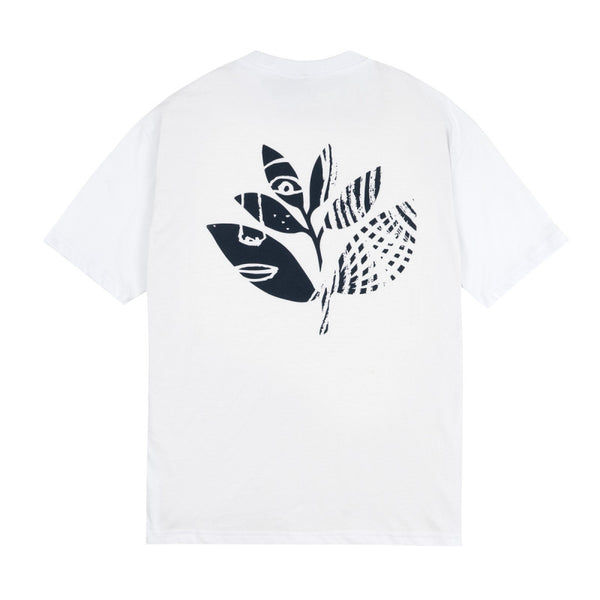 MAGENTA Femme Tee White