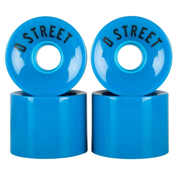 D-Street Soft Wheels 59 Cent 78A Blue; 59MM