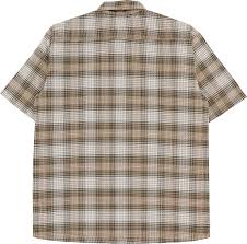 DICKIES DICKIES Mike Anderson Check SS Shirt Dark Olive