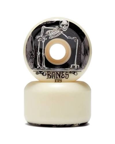BONES Gördeszka Kerék X-Formula Better Sk8 White 99A; 64 MM