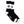 Load image into Gallery viewer, Magenta Stripe Socks Black
