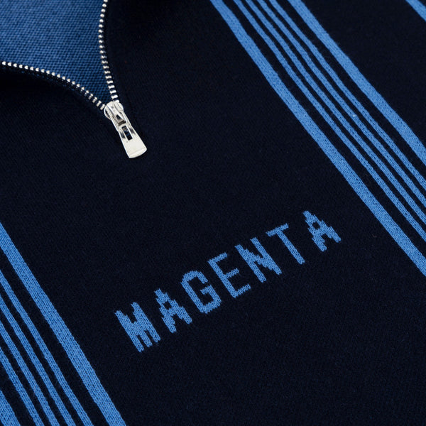 MAGENTA 1984 Knit Polo Blue