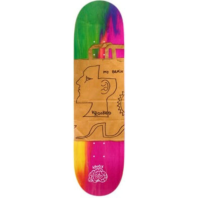 Krooked Tom's Brain Tom Knox Deck; 8.5"